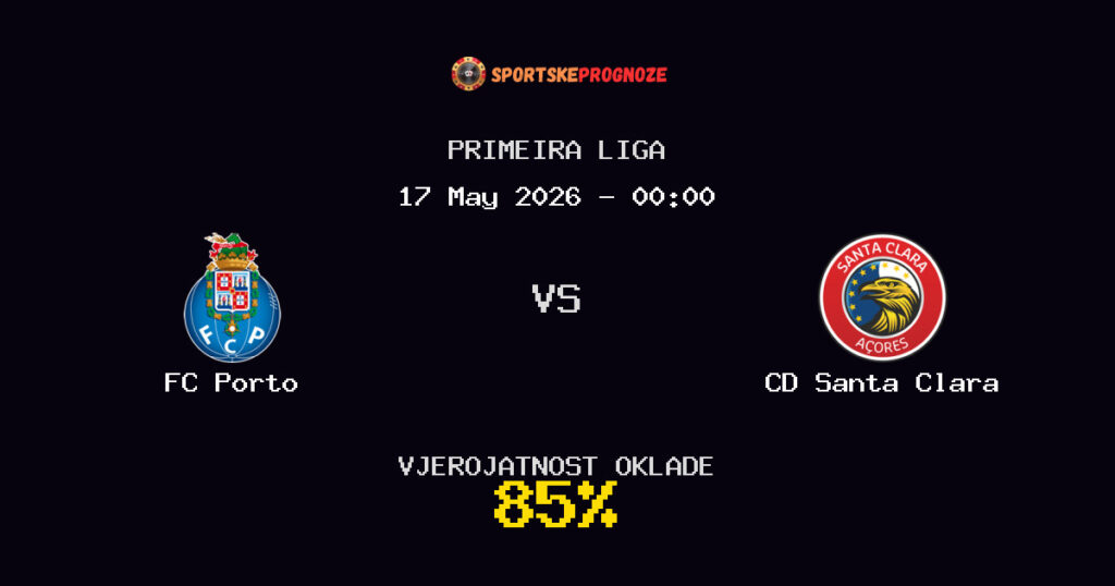 FC Porto vs CD Santa Clara Predviđanje Utakmice - Primeira Liga - Savjeti za Klađenje