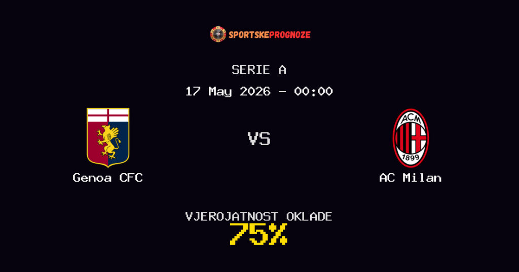 Genoa CFC vs AC Milan Predviđanje Utakmice - Serie A - Savjeti za Klađenje