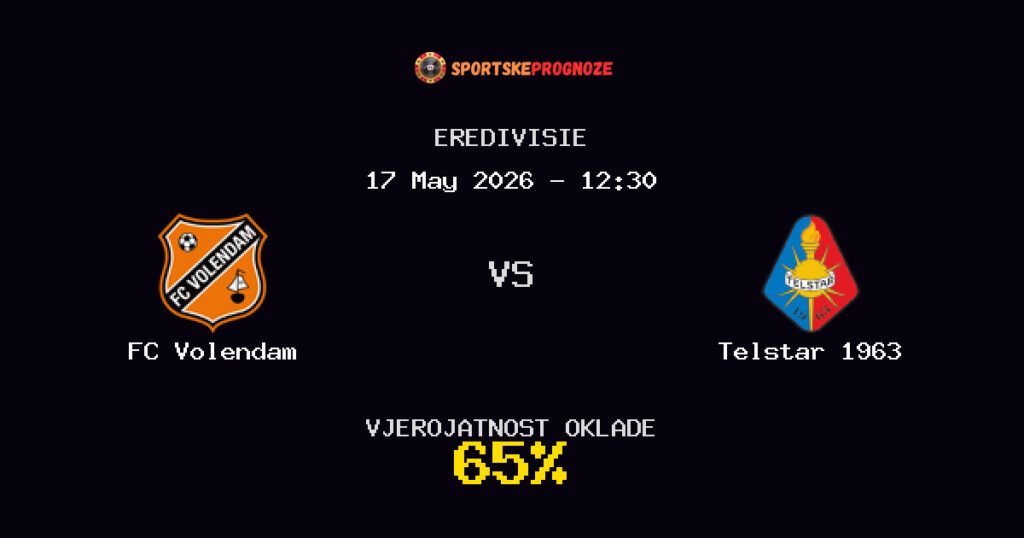 FC Volendam vs Telstar 1963 Predviđanje Utakmice - Eredivisie - Savjeti za Klađenje