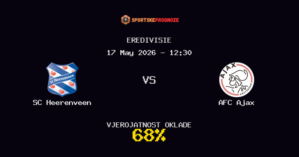 SC Heerenveen vs AFC Ajax Predviđanje Utakmice - Eredivisie - Savjeti za Klađenje
