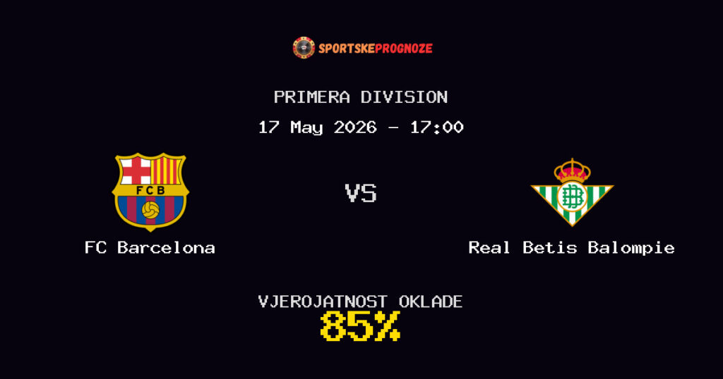 FC Barcelona vs Real Betis Balompie Predviđanje Utakmice - Primera Division - Savjeti za Klađenje