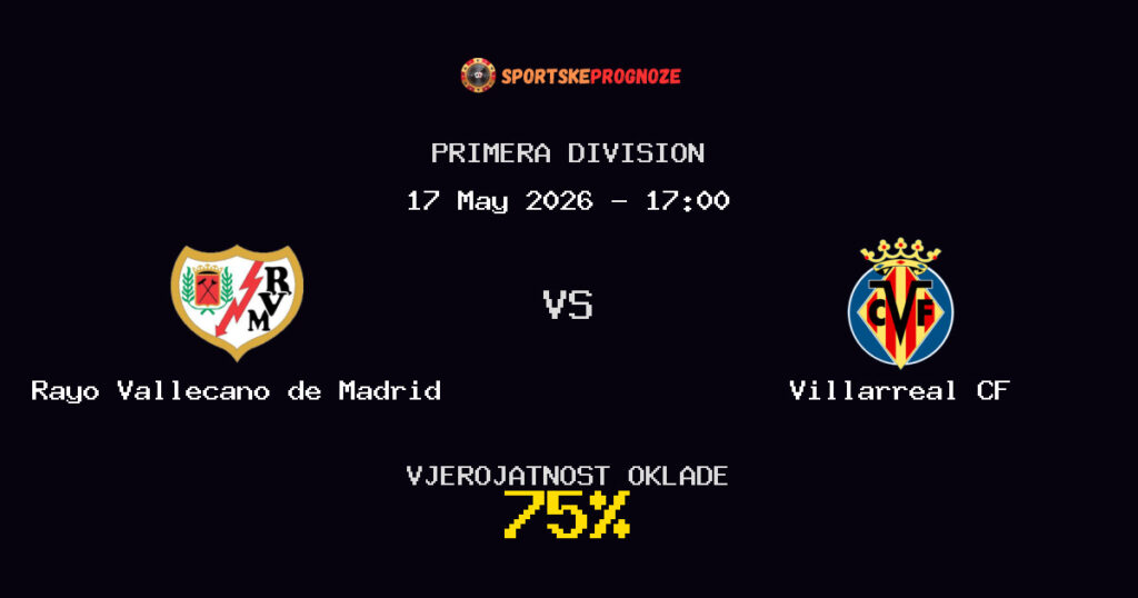 Rayo Vallecano de Madrid vs Villarreal CF Predviđanje Utakmice - Primera Division - Savjeti za Klađenje