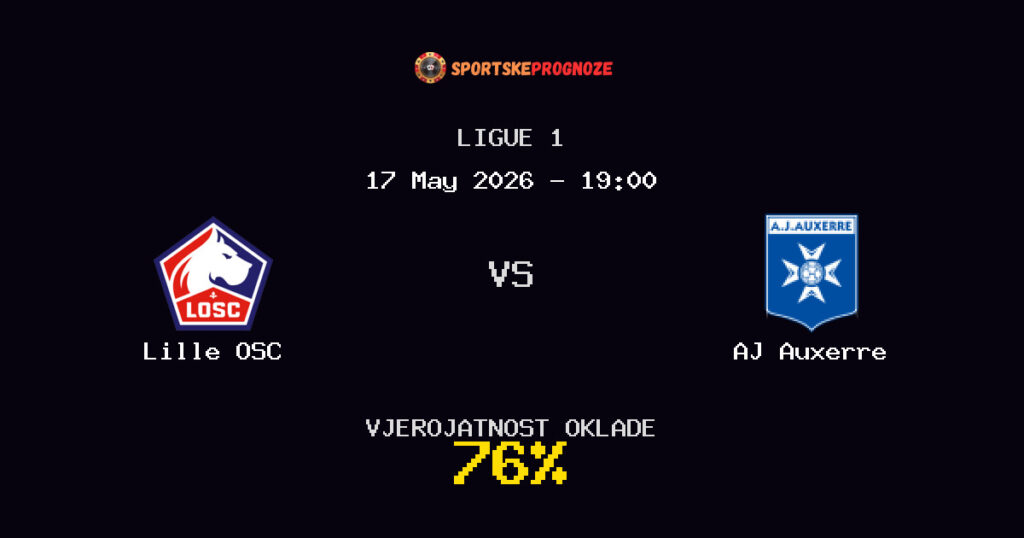 Lille OSC vs AJ Auxerre Predviđanje Utakmice - Ligue 1 - Savjeti za Klađenje