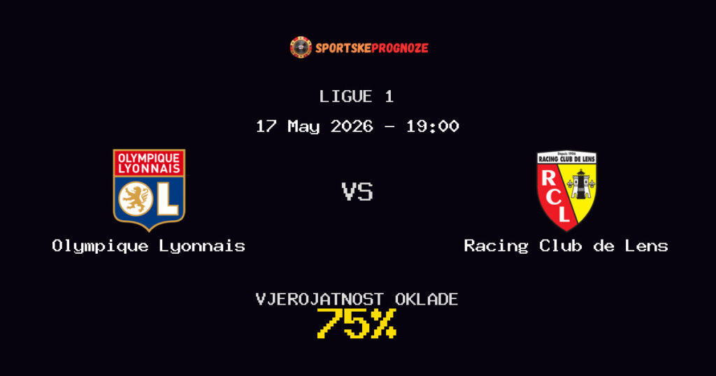 Olympique Lyonnais vs Racing Club de Lens Predviđanje Utakmice - Ligue 1 - Savjeti za Klađenje