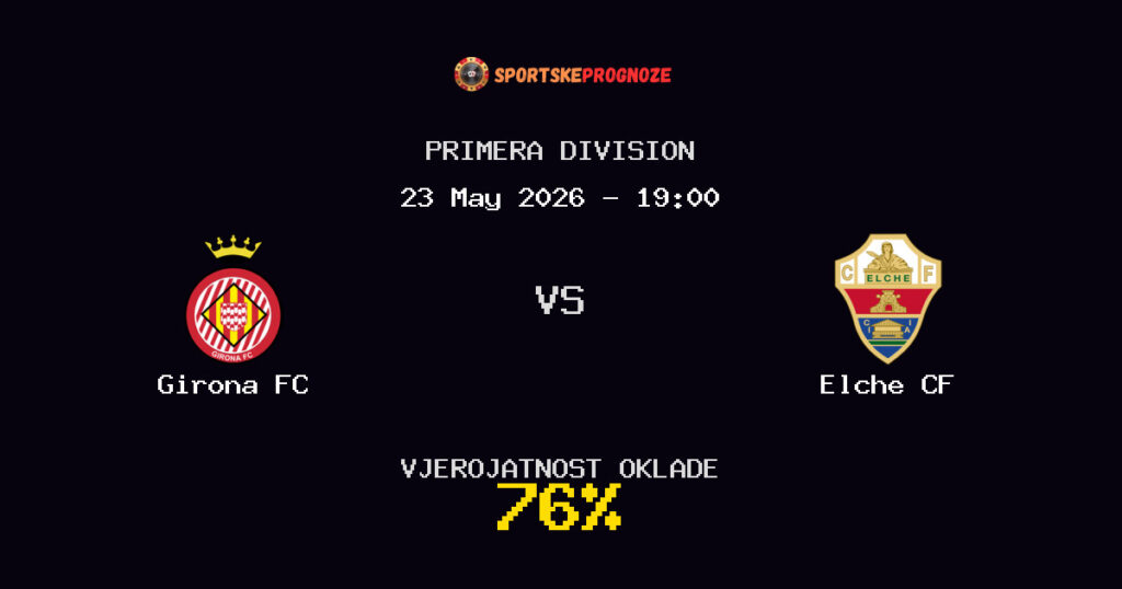 Girona FC vs Elche CF Predviđanje Utakmice - Primera Division - Savjeti za Klađenje