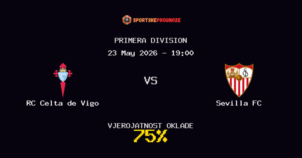 RC Celta de Vigo vs Sevilla FC Predviđanje Utakmice - Primera Division - Savjeti za Klađenje