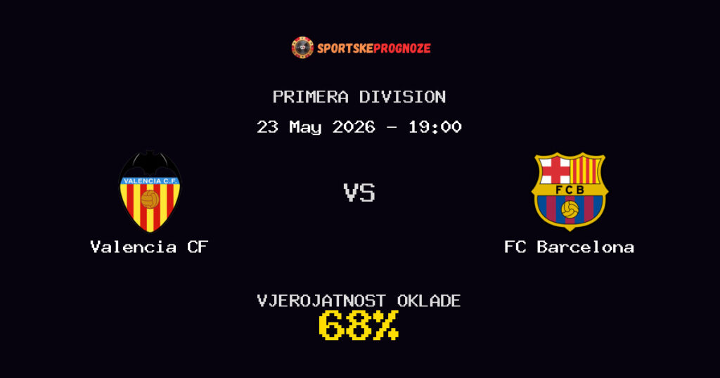 Valencia CF vs FC Barcelona Predviđanje Utakmice - Primera Division - Savjeti za Klađenje