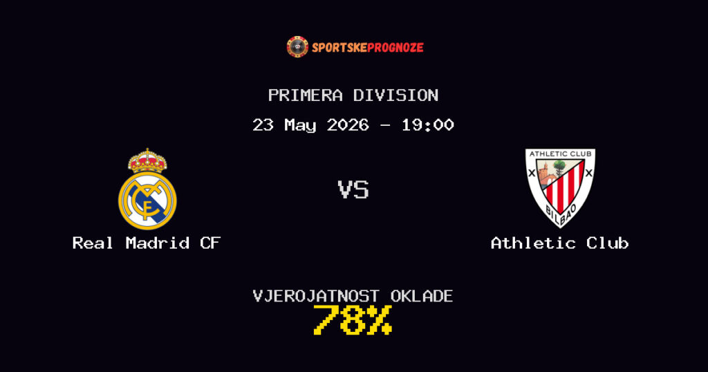 Real Madrid CF vs Athletic Club Predviđanje Utakmice - Primera Division - Savjeti za Klađenje