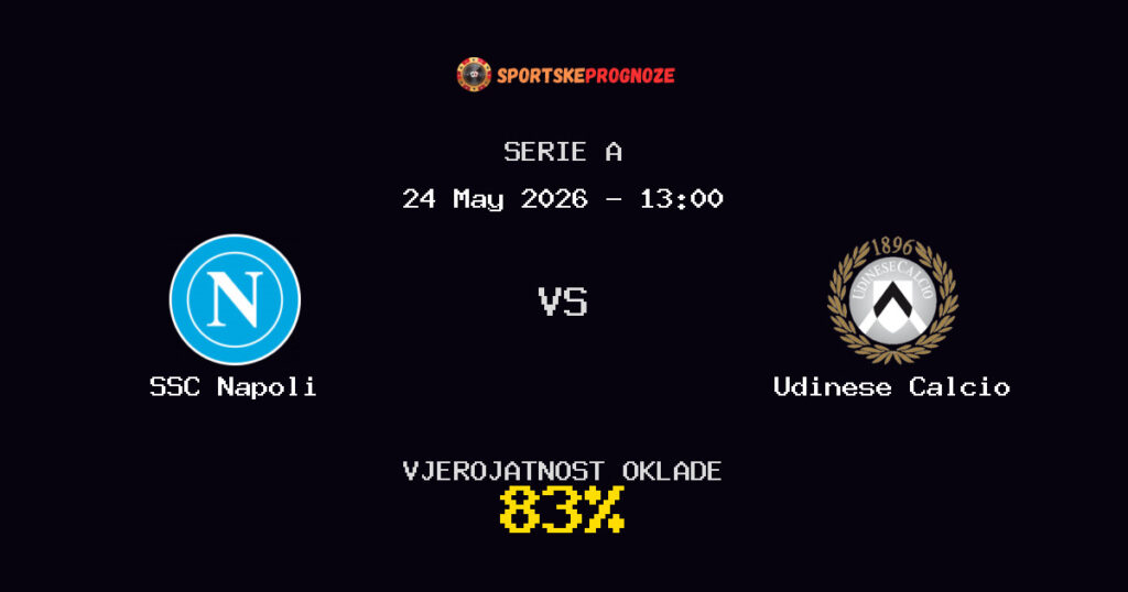 SSC Napoli vs Udinese Calcio Predviđanje Utakmice - Serie A - Savjeti za Klađenje