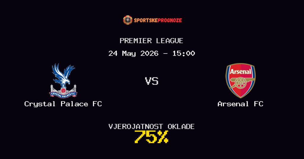 Crystal Palace FC vs Arsenal FC Predviđanje Utakmice - Premier League - Savjeti za Klađenje