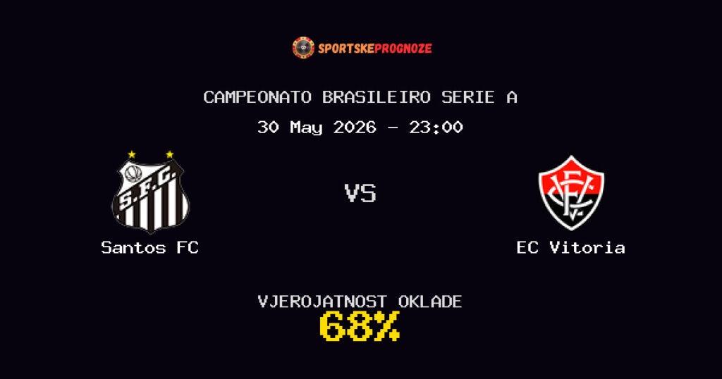 Santos FC vs EC Vitoria Predviđanje Utakmice - Campeonato Brasileiro Serie A - Savjeti za Klađenje