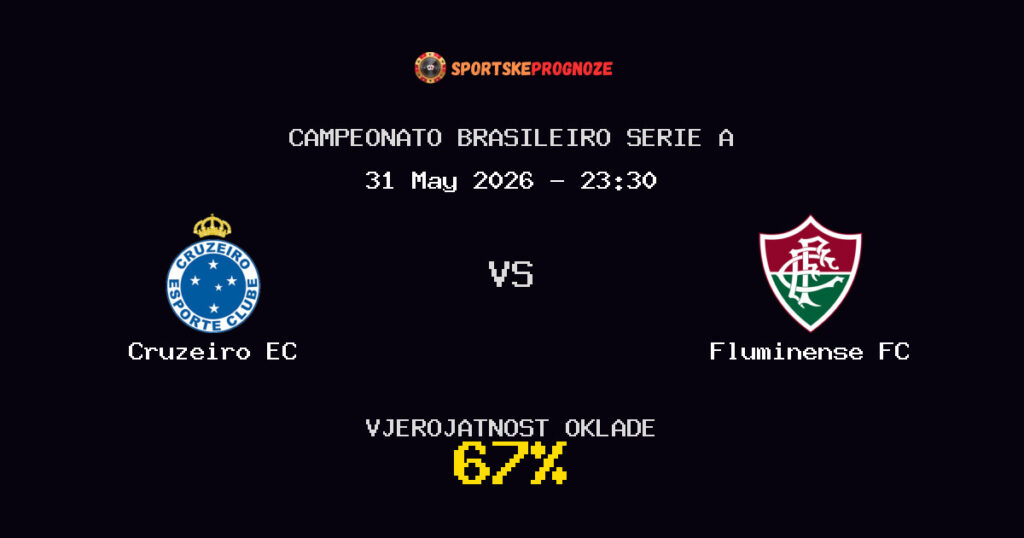 Cruzeiro EC vs Fluminense FC Predviđanje Utakmice - Campeonato Brasileiro Serie A - Savjeti za Klađenje