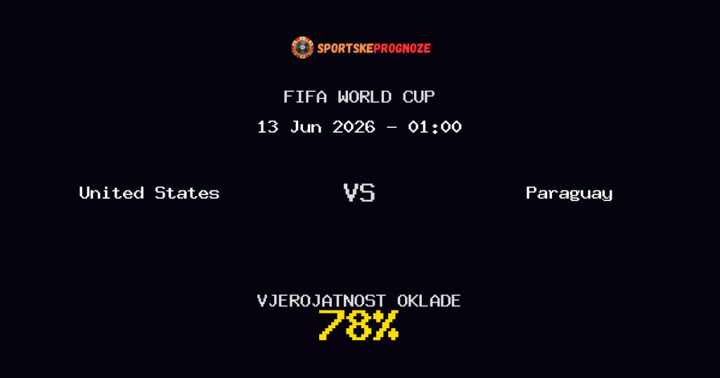 United States vs Paraguay Predviđanje Utakmice - FIFA World Cup - Savjeti za Klađenje