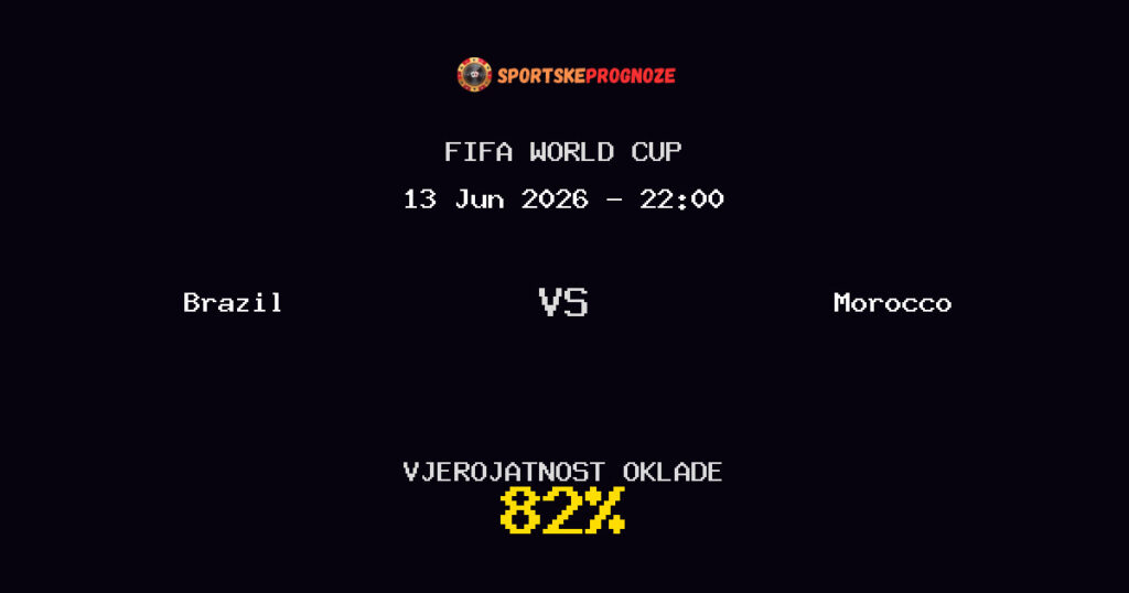 Brazil vs Morocco Predviđanje Utakmice - FIFA World Cup - Savjeti za Klađenje