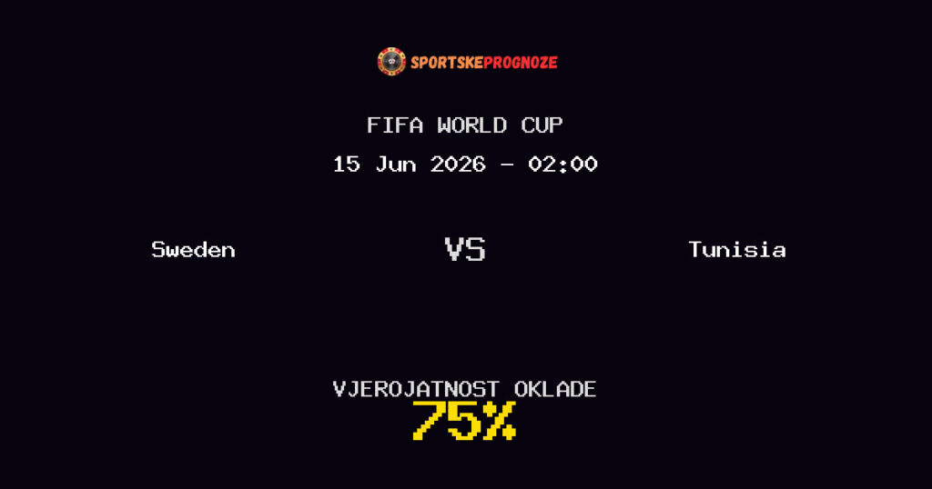 Sweden vs Tunisia Predviđanje Utakmice - FIFA World Cup - Savjeti za Klađenje