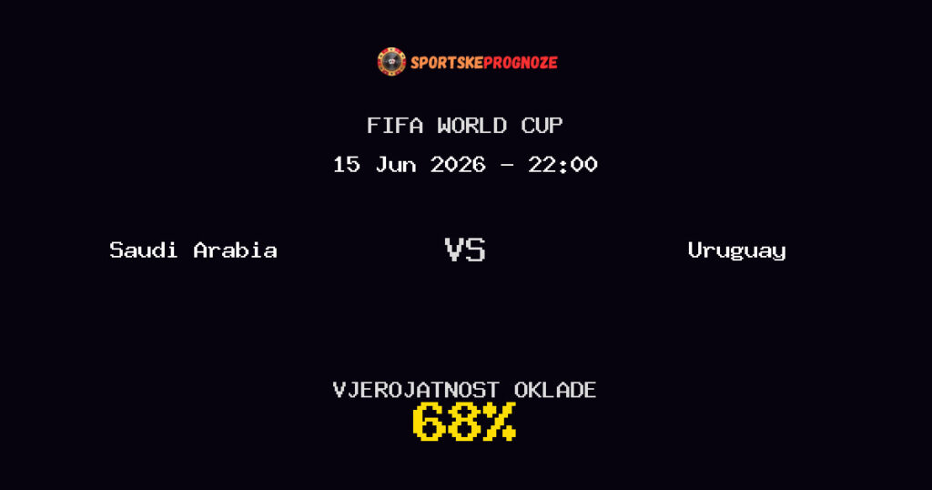 Saudi Arabia vs Uruguay Predviđanje Utakmice - FIFA World Cup - Savjeti za Klađenje