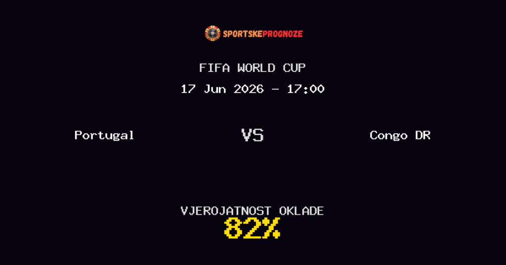 Portugal vs Congo DR Predviđanje Utakmice - FIFA World Cup - Savjeti za Klađenje