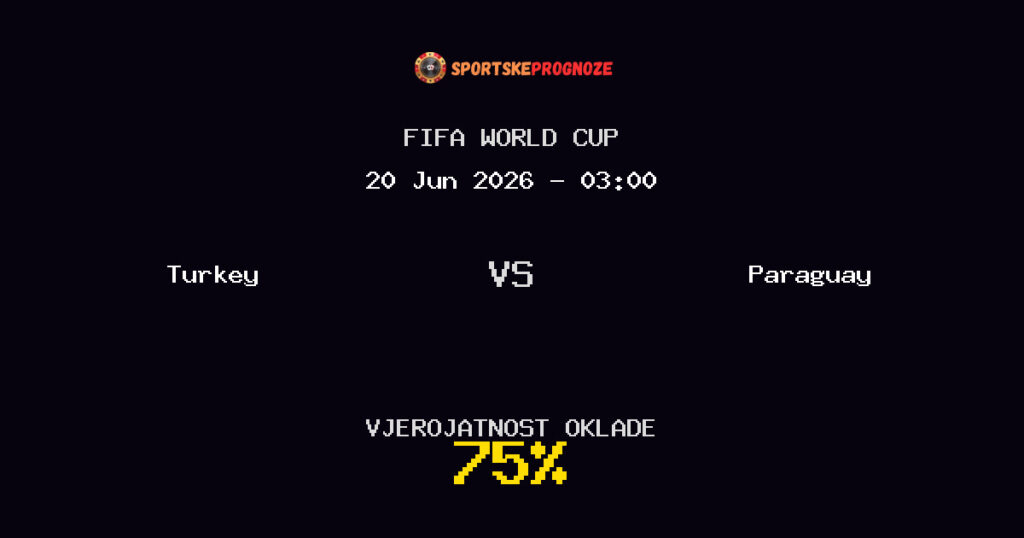 Turkey vs Paraguay Predviđanje Utakmice - FIFA World Cup - Savjeti za Klađenje
