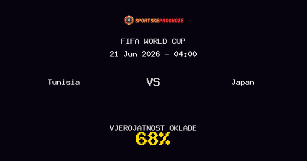 Tunisia vs Japan Predviđanje Utakmice - FIFA World Cup - Savjeti za Klađenje