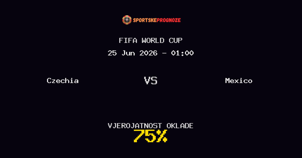 Czechia vs Mexico Predviđanje Utakmice - FIFA World Cup - Savjeti za Klađenje