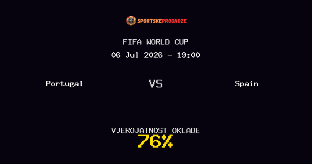 Portugal vs Spain Predviđanje Utakmice - FIFA World Cup - Savjeti za Klađenje