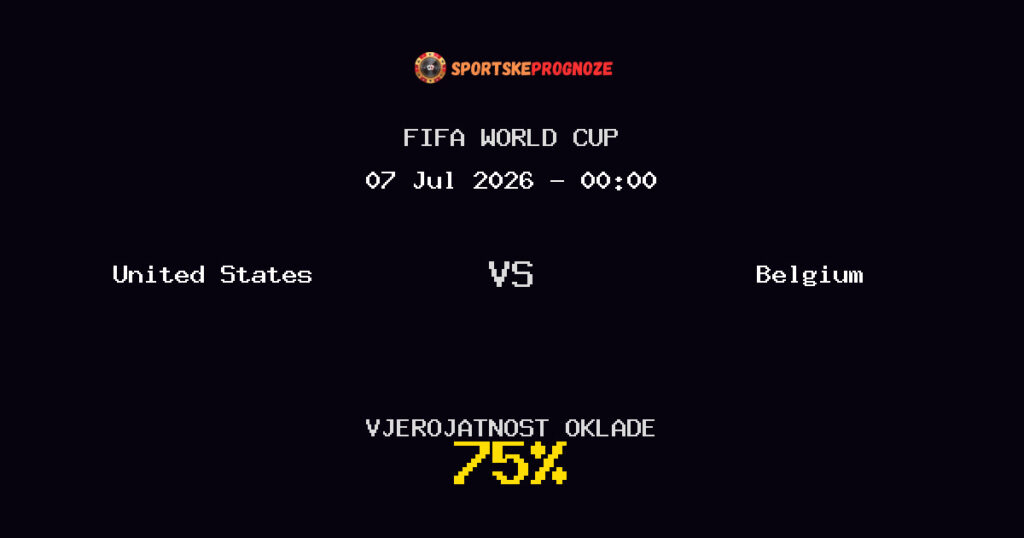 United States vs Belgium Predviđanje Utakmice - FIFA World Cup - Savjeti za Klađenje