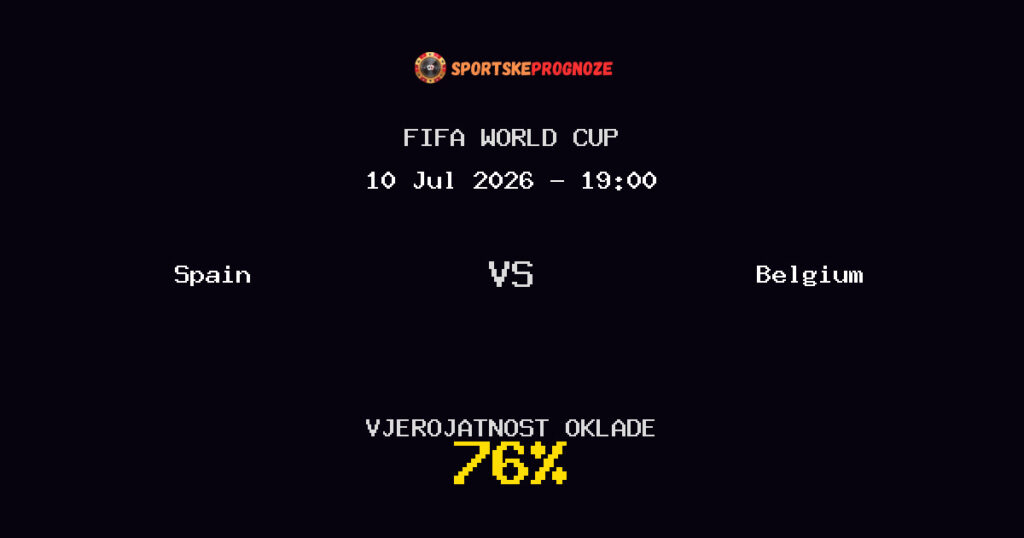 Spain vs Belgium Predviđanje Utakmice - FIFA World Cup - Savjeti za Klađenje