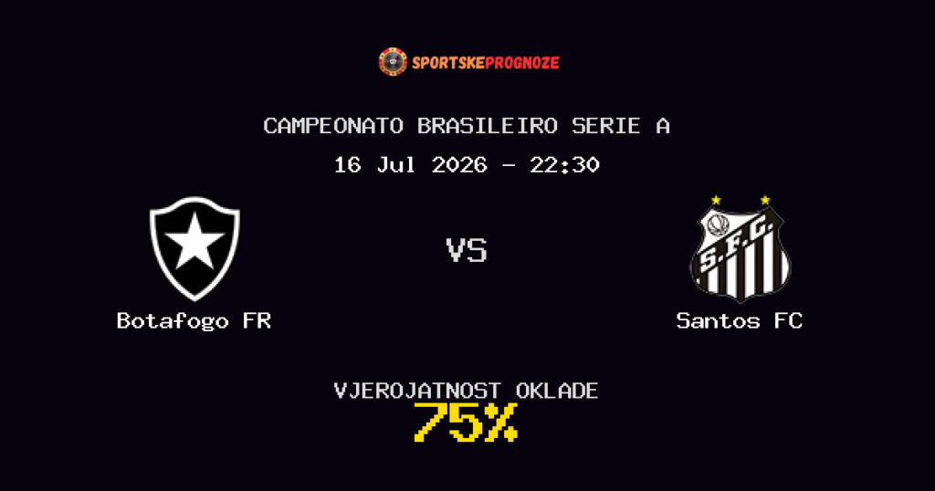 Botafogo FR vs Santos FC Predviđanje Utakmice - Campeonato Brasileiro Serie A - Savjeti za Klađenje