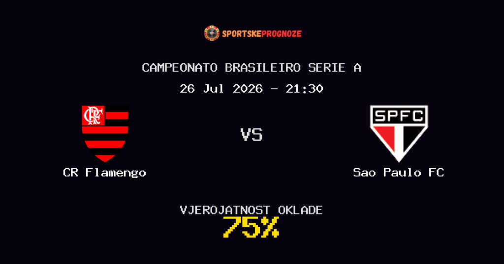 CR Flamengo vs Sao Paulo FC Predviđanje Utakmice - Campeonato Brasileiro Serie A - Savjeti za Klađenje