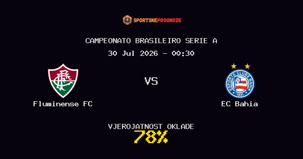 Fluminense FC vs EC Bahia Predviđanje Utakmice - Campeonato Brasileiro Serie A - Savjeti za Klađenje