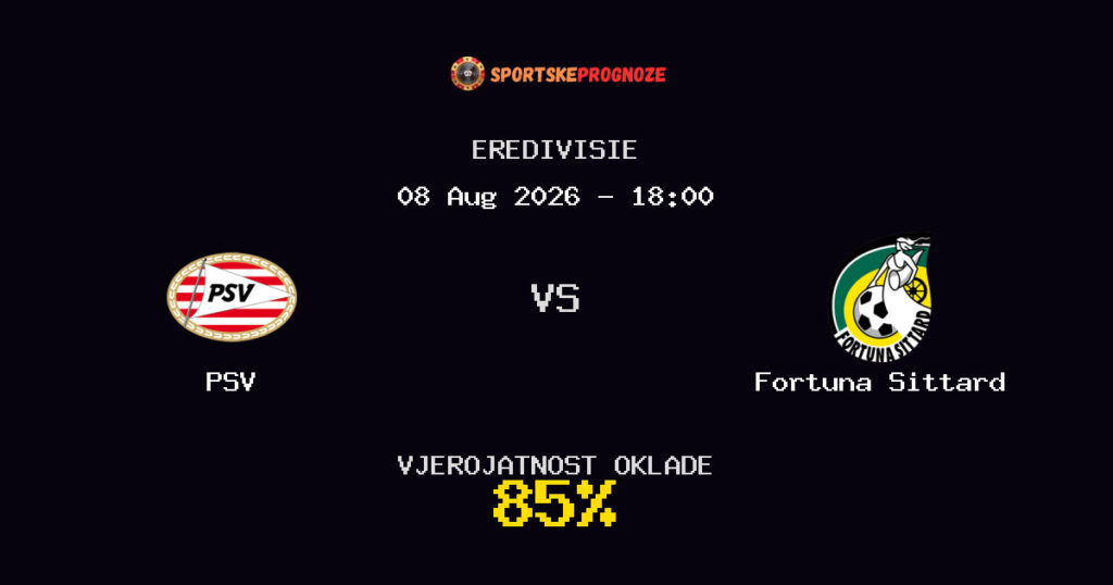 PSV vs Fortuna Sittard Predviđanje Utakmice - Eredivisie - Savjeti za Klađenje