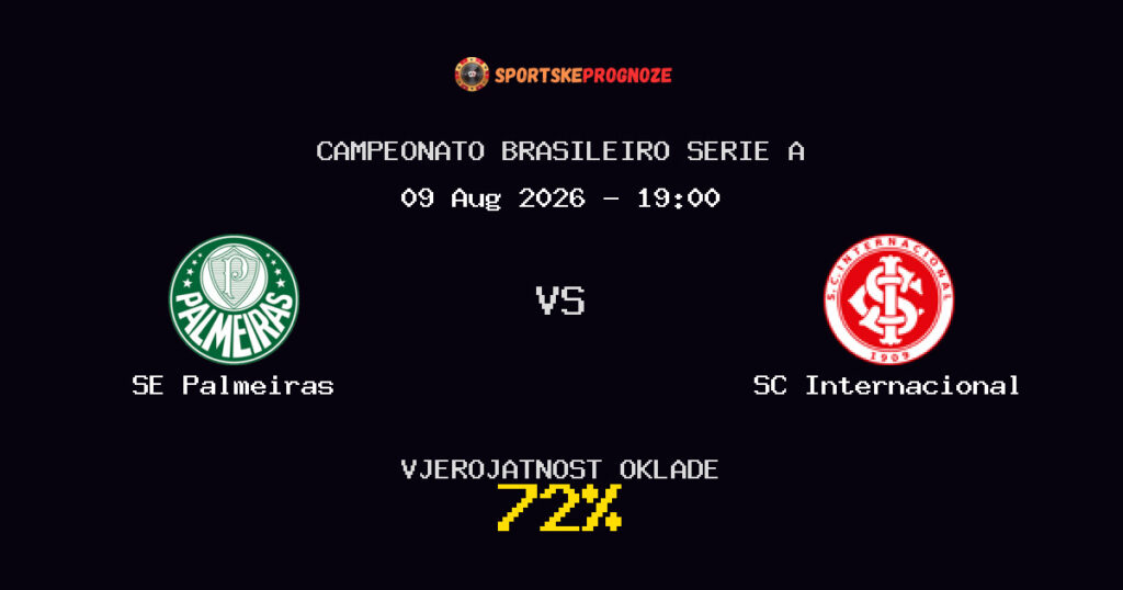SE Palmeiras vs SC Internacional Predviđanje Utakmice - Campeonato Brasileiro Serie A - Savjeti za Klađenje