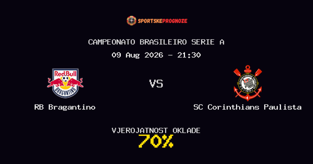 RB Bragantino vs SC Corinthians Paulista Predviđanje Utakmice - Campeonato Brasileiro Serie A - Savjeti za Klađenje