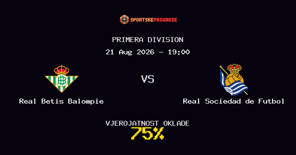 Real Betis Balompie vs Real Sociedad de Futbol Predviđanje Utakmice - Primera Division - Savjeti za Klađenje