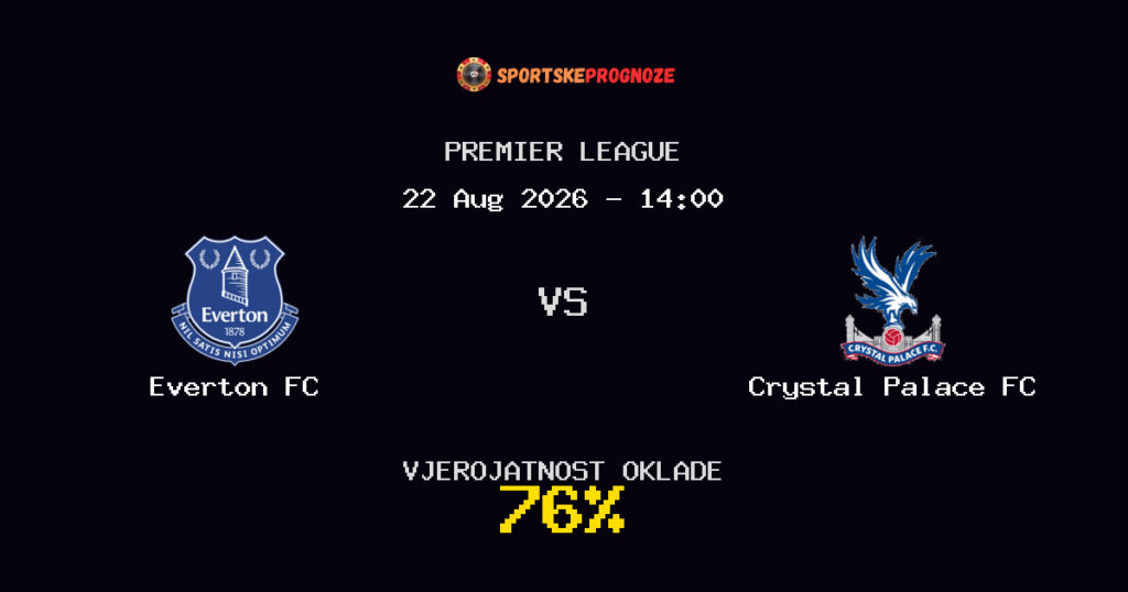 Everton FC vs Crystal Palace FC Predviđanje Utakmice - Premier League - Savjeti za Klađenje