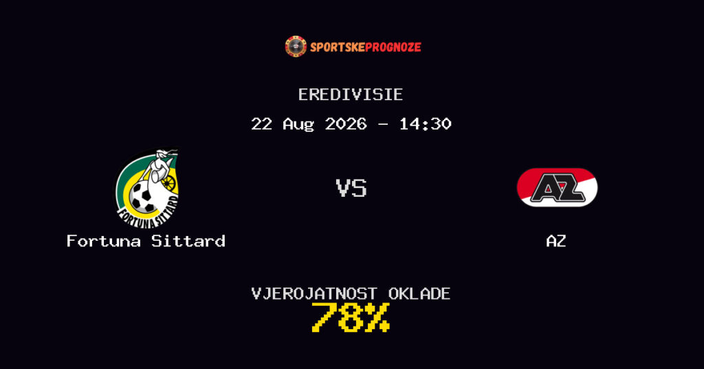 Fortuna Sittard vs AZ Predviđanje Utakmice - Eredivisie - Savjeti za Klađenje