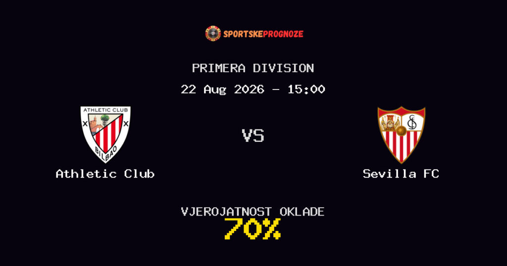 Athletic Club vs Sevilla FC Predviđanje Utakmice - Primera Division - Savjeti za Klađenje
