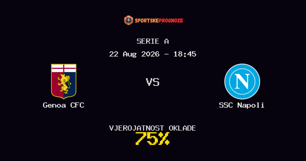 Genoa CFC vs SSC Napoli Predviđanje Utakmice - Serie A - Savjeti za Klađenje