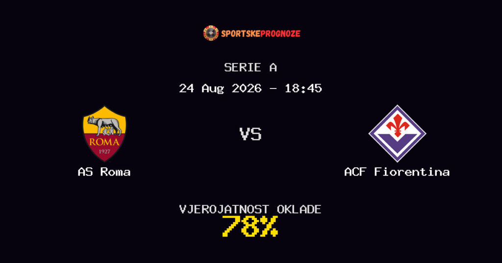 AS Roma vs ACF Fiorentina Predviđanje Utakmice - Serie A - Savjeti za Klađenje